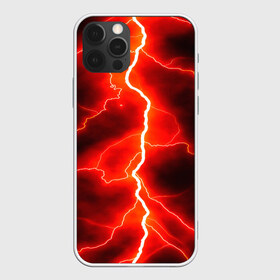 Чехол для iPhone 12 Pro Max с принтом МОЛНИЯ в Новосибирске, Силикон |  | color | colour | electricity | glim | glow | light | lights | neon | power | shine | молния | напряжение | неоновый | разряд | стихия | ток | удар | электричество