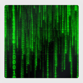 Магнитный плакат 3Х3 с принтом Матрица код цифры программист в Новосибирске, Полимерный материал с магнитным слоем | 9 деталей размером 9*9 см | бинарный код | веб | вирус | всемирная паутина | двоичный код | зеленый | интернет | информация | кибер | код | кодер | кодирование | матрица | наука | олдскул | по | программирование