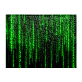 Обложка для студенческого билета с принтом Матрица код цифры программист в Новосибирске, натуральная кожа | Размер: 11*8 см; Печать на всей внешней стороне | бинарный код | веб | вирус | всемирная паутина | двоичный код | зеленый | интернет | информация | кибер | код | кодер | кодирование | матрица | наука | олдскул | по | программирование