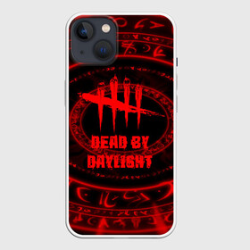 Чехол для iPhone 13 с принтом DEAD BY DAYLIGHT в Новосибирске,  |  | dbd | dead by daylight | game | survival horror | дбд | игры | мертвецы | мертвы к рассвету | призраки