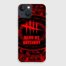 Чехол для iPhone 13 mini с принтом DEAD BY DAYLIGHT в Новосибирске,  |  | dbd | dead by daylight | game | survival horror | дбд | игры | мертвецы | мертвы к рассвету | призраки