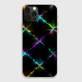 Чехол для iPhone 12 Pro Max с принтом НЕОНОВАЯ ТЕКСТУРА в Новосибирске, Силикон |  | abstract | abstraction | color | fractal | geometry | paitnt | polygon | polygonal | psy | абстракция | геометрия | краски | неоновые | полигоны | психоделика | фрактал