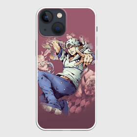 Чехол для iPhone 13 mini с принтом JoJo в Новосибирске,  |  | jojo bizarre adventure | джоджо | люди из клана | приключения джо