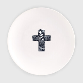 Тарелка с принтом Крест с девушкой (с черепом) в Новосибирске, фарфор | диаметр - 210 мм
диаметр для нанесения принта - 120 мм | волосы | дама | девушка | корона | кости | крест | пиковая | праздник | розы | череп