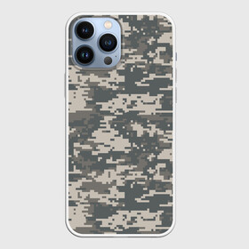Чехол для iPhone 13 Pro Max с принтом Цифровой камуфляж в Новосибирске,  |  | camo | camouflage | digital | military | pixel | армия | битва | военный | война | войска | войсковой | городской | для пустыни | камуфляж | милитари | нато | натовский | пиксели | пиксельный | пустынный | страйкболл