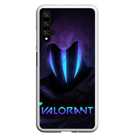 Чехол для Honor 20 с принтом VALORANT OMEN в Новосибирске, Силикон | Область печати: задняя сторона чехла, без боковых панелей | omen | riot games | valorant | валорант | детская | детям | игра | компьютерная игра | омен | омэн | персонаж | стрельба | стрелялка | шутер