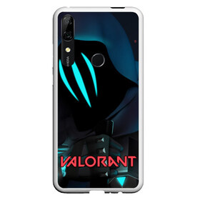 Чехол для Honor P Smart Z с принтом VALORANT OMEN в Новосибирске, Силикон | Область печати: задняя сторона чехла, без боковых панелей | Тематика изображения на принте: omen | riot games | valorant | валорант | детская | детям | игра | компьютерная игра | омен | омэн | персонаж | стрельба | стрелялка | шутер