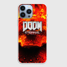 Чехол для iPhone 13 Pro Max с принтом Doom Eternal в Новосибирске,  |  | bethesda softworks | doom eternal | doomguy | id software | демоны | дум этернал | марс | палач рока | этернал