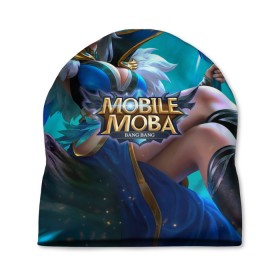 Шапка 3D с принтом mobile legends в Новосибирске, 100% полиэстер | универсальный размер, печать по всей поверхности изделия | 5v5 | dota | game | heroes | legends | moba | mobile | mobile legends | mobile moba | pubg | pvp | герои | дети | для женщин | для мужчин | дота | игра | легенда | моба | мобла