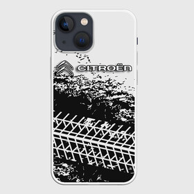 Чехол для iPhone 13 mini с принтом CITROEN в Новосибирске,  |  | citroen | авто | автомобиль | логотип | марка | машина | надпись | ситроен | текстура
