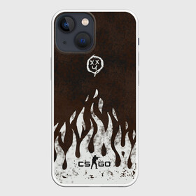 Чехол для iPhone 13 mini с принтом cs:go   Оксидное пламя в Новосибирске,  |  | Тематика изображения на принте: blaze | csgo | oxide | игра | контра | контрстрайк | кс | ксго | огонь | оксидное | пламя | скины | страйк