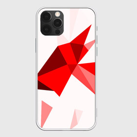 Чехол для iPhone 12 Pro Max с принтом GEOMETRY RED в Новосибирске, Силикон |  | abstract | abstraction | color | fractal | geometry | paitnt | polygon | polygonal | psy | абстракция | геометрия | краски | неоновые | полигоны | психоделика | фрактал