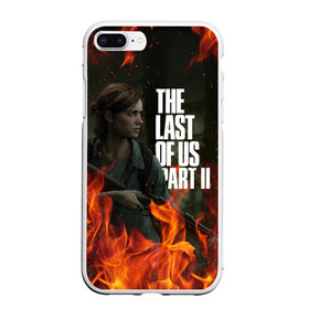 Чехол для iPhone 7Plus/8 Plus матовый с принтом THE LAST OF US 2 в Новосибирске, Силикон | Область печати: задняя сторона чехла, без боковых панелей | cicadas | fireflies | naughty dog | the last of us | the last of us part 2 | tlou | tlou2 | джоэл | ласт оф ас | последние из нас | цикады | элли