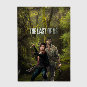 Постер с принтом THE LAST OF US в Новосибирске, 100% бумага
 | бумага, плотность 150 мг. Матовая, но за счет высокого коэффициента гладкости имеет небольшой блеск и дает на свету блики, но в отличии от глянцевой бумаги не покрыта лаком | cicadas | fireflies | naughty dog | the last of us | the last of us part 2 | джоэл | последние из нас | цикады | элли