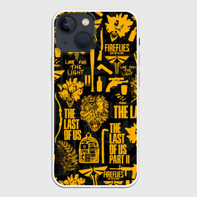 Чехол для iPhone 13 mini с принтом THE LAST OF US 2 в Новосибирске,  |  | cicadas | fireflies | naughty dog | the last of us | the last of us part 2 | tlou | tlou2 | джоэл | последние из нас | цикады | элли