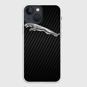 Чехол для iPhone 13 mini с принтом Jaguar | Ягуар (Z) в Новосибирске,  |  | auto | carbon | carbone | jaguar | xf | авто | автомобиль | ам | карбон | машина | машины | ягуар