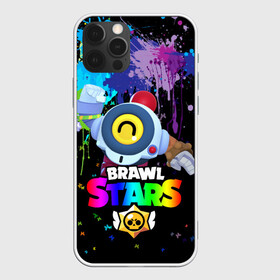 Чехол для iPhone 12 Pro с принтом BRAWL STARS NANI. в Новосибирске, силикон | область печати: задняя сторона чехла, без боковых панелей | 8 bit | brawl stars | crow | gale | leon | leon shark | max | mecha | mecha crow | mr.p | sally leon | shark | tara | virus 8 bit | werewolf leon | акула | берли | бравл старс | ворон | макс | оборотень