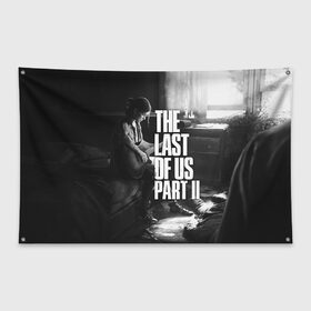 Флаг-баннер с принтом the last of us part 2 tlou2 в Новосибирске, 100% полиэстер | размер 67 х 109 см, плотность ткани — 95 г/м2; по краям флага есть четыре люверса для крепления | cicadas | fireflies | naughty dog | the last of us | the last of us part 2 | tlou | tlou2 | джоэл | последние из нас | цикады | элли