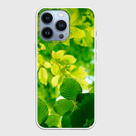 Чехол для iPhone 13 Pro с принтом Листья. в Новосибирске,  |  | abstract | brand | geometry | sport | texture | абстракция | бренд | геометрия | классика | летние | минимализм | модные | популярные иллюстрации | прикольные картинки | спорт | стиль | стильные | текстура