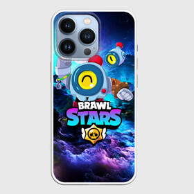 Чехол для iPhone 13 Pro с принтом BRAWL STARS NANI SPACE NEON в Новосибирске,  |  | Тематика изображения на принте: bibi | brawl stars | coach mike | crow | gale | leon | leon shark | max | mecha crow | mortis | mr.p | nani | phoenix | sally leon | sandy | spike | sprout | tara | virus 8 bit | werewolf | ворон | оборотень