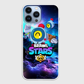 Чехол для iPhone 13 Pro Max с принтом BRAWL STARS NANI SPACE NEON в Новосибирске,  |  | Тематика изображения на принте: bibi | brawl stars | coach mike | crow | gale | leon | leon shark | max | mecha crow | mortis | mr.p | nani | phoenix | sally leon | sandy | spike | sprout | tara | virus 8 bit | werewolf | ворон | оборотень