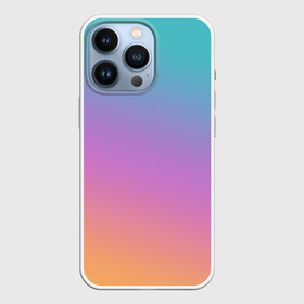 Чехол для iPhone 13 Pro с принтом градиент в Новосибирске,  |  | gradient | summer | textures | tie dye | абстракт | градиент | лето | переход | радуга | тай дай | текстура | текстуры | хиппи | цвета