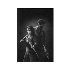 Обложка для паспорта матовая кожа с принтом THE LAST OF US 2 ДЖОЭЛ ЭЛЛИ в Новосибирске, натуральная матовая кожа | размер 19,3 х 13,7 см; прозрачные пластиковые крепления | Тематика изображения на принте: cicadas | fireflies | naughty dog | the last of us | the last of us part 2 | tlou | tlou2 | джоэл | последние из нас | цикады | элли