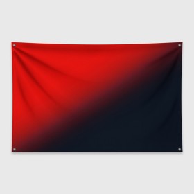 Флаг-баннер с принтом RED в Новосибирске, 100% полиэстер | размер 67 х 109 см, плотность ткани — 95 г/м2; по краям флага есть четыре люверса для крепления | gradient | summer | textures | tie dye | абстракт | градиент | красная | лето | переход | радуга | тай дай | текстура | текстуры | хиппи | цвета