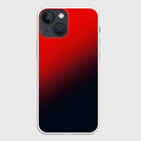 Чехол для iPhone 13 mini с принтом RED в Новосибирске,  |  | Тематика изображения на принте: gradient | summer | textures | tie dye | абстракт | градиент | красная | лето | переход | радуга | тай дай | текстура | текстуры | хиппи | цвета