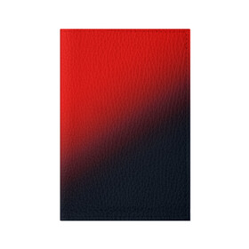 Обложка для паспорта матовая кожа с принтом RED в Новосибирске, натуральная матовая кожа | размер 19,3 х 13,7 см; прозрачные пластиковые крепления | gradient | summer | textures | tie dye | абстракт | градиент | красная | лето | переход | радуга | тай дай | текстура | текстуры | хиппи | цвета