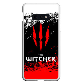 Чехол для Samsung S10E с принтом The Witcher в Новосибирске, Силикон | Область печати: задняя сторона чехла, без боковых панелей | esport | game | netflix | the witcher | американский сериал | ве витчер | ведьмак | геральт | игра | игры | киберспорт | кино | нетфликс | популярные иллюстрации | сериал | сериалы | фильмы | фэнтези