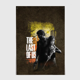 Постер с принтом The last of us в Новосибирске, 100% бумага
 | бумага, плотность 150 мг. Матовая, но за счет высокого коэффициента гладкости имеет небольшой блеск и дает на свету блики, но в отличии от глянцевой бумаги не покрыта лаком | the last of us | видеоигры | один из нас | элли