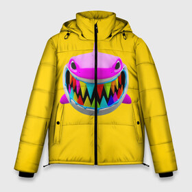 Мужская зимняя куртка 3D с принтом 6IX9INE (69) SHARK в Новосибирске, верх — 100% полиэстер; подкладка — 100% полиэстер; утеплитель — 100% полиэстер | длина ниже бедра, свободный силуэт Оверсайз. Есть воротник-стойка, отстегивающийся капюшон и ветрозащитная планка. 

Боковые карманы с листочкой на кнопках и внутренний карман на молнии. | 