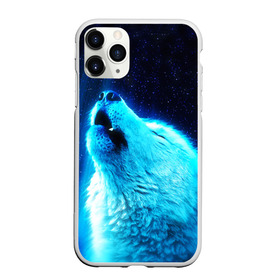 Чехол для iPhone 11 Pro матовый с принтом ВОЛЧИЙ ВОЙ(D) в Новосибирске, Силикон |  | wolf | волк | волки | волчица | животные | одинокий волк