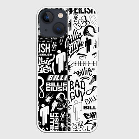 Чехол для iPhone 13 mini с принтом BILLIE EILISH | БИЛЛИ АЙЛИШ в Новосибирске,  |  | be | billie | billie eilish | blohsh | ghoul | билли | билли айлиш | биляш