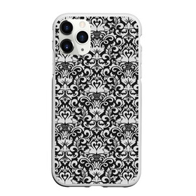 Чехол для iPhone 11 Pro матовый с принтом Imperialistic pattern в Новосибирске, Силикон |  | gray | imperial | pattern | retro | арт | вышивка | гжель | девушкам | декор | империя | королева | кружево | лебеди | орнамент | птицы | резьба | ретро | серебро | серебряный | серый | сказочные | текстура | узор