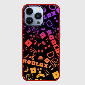 Чехол для iPhone 13 Pro с принтом ROBLOX | РОБЛОКС в Новосибирске,  |  | dynablocks | for kids | funny | roblox | robux | roleplay | белый | блоки | вселенная | герои | красный | кубики | роблокс | симулятор
