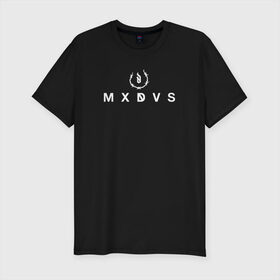Мужская футболка хлопок Slim с принтом MXDVS в Новосибирске, 92% хлопок, 8% лайкра | приталенный силуэт, круглый вырез ворота, длина до линии бедра, короткий рукав | 1993 | 19993 | bones | brend | kill yourself | make earth great again | max | mxdvs | mxdvs logo | mxdvs mask | mxdvs маска | skull | street wear | terror | бренд | кости | макс | макс рейндерс | мхдвс | череп