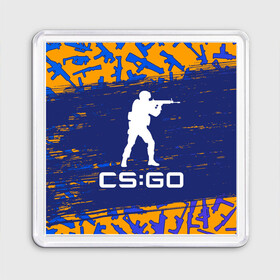 Магнит 55*55 с принтом CS GO | КС ГО в Новосибирске, Пластик | Размер: 65*65 мм; Размер печати: 55*55 мм | Тематика изображения на принте: asiimov | counter | counter strike | counterstrike | cs go | cs:go | csgo | global | offensive | strike | гоу | каэс | контер | контр | контра | контрстрайк | кс го | кс:го | ксго | страйк | сы пщ