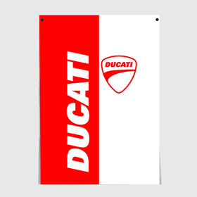 Постер с принтом DUCATI [4] в Новосибирске, 100% бумага
 | бумага, плотность 150 мг. Матовая, но за счет высокого коэффициента гладкости имеет небольшой блеск и дает на свету блики, но в отличии от глянцевой бумаги не покрыта лаком | ducati | moto | дукати | мото | мотоцикл