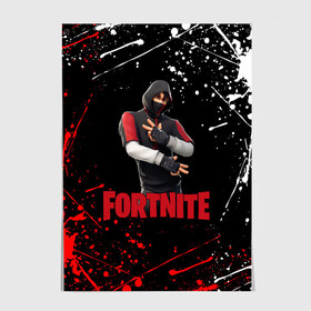 Постер с принтом FORTNITE x IKONIK в Новосибирске, 100% бумага
 | бумага, плотность 150 мг. Матовая, но за счет высокого коэффициента гладкости имеет небольшой блеск и дает на свету блики, но в отличии от глянцевой бумаги не покрыта лаком | deadmau5 | fortnite | fortnite 2 | fortnite x маршмелло | ikonik | marshmello | ninja | ninja streamer | raven | travis scott | ворон | иконик | ниндзя | пили | рейвен | трэвис скотт | фортнайт