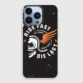 Чехол для iPhone 13 Pro с принтом RIDE FAST   DIE LAST | МОТО ЖИЗНЬ (Z) в Новосибирске,  |  | 2020 | auto | bike | moto | motorcycle | sport | авто | автомобиль | автомобильные | байк | бренд | марка | машины | мото | мотоциклы | спорт