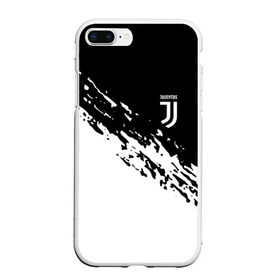 Чехол для iPhone 7Plus/8 Plus матовый с принтом JUVENTUS в Новосибирске, Силикон | Область печати: задняя сторона чехла, без боковых панелей | fc | football | football club | juventus | sport | итальянский профессиональный футбольный клуб | клуб италии | спорт | уефа | униформа | фирменные цвета | фк | футбол | футбольный клуб | ювентус