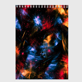 Скетчбук с принтом КОСМИЧЕСКИЕ ВОЛНЫ в Новосибирске, 100% бумага
 | 48 листов, плотность листов — 100 г/м2, плотность картонной обложки — 250 г/м2. Листы скреплены сверху удобной пружинной спиралью | colors | galaxy | paints | space | star
nebula | texture | абстракция | брызги | вселенная | галактика | звезда | звезды | космический | краски | планеты | текстуры