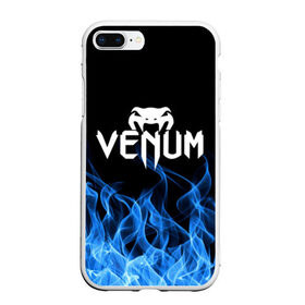 Чехол для iPhone 7Plus/8 Plus матовый с принтом VENUM в Новосибирске, Силикон | Область печати: задняя сторона чехла, без боковых панелей | mma | sport | venum | бокс | венум | единоборство | мма | спорт