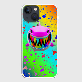 Чехол для iPhone 13 mini с принтом 6IX9INE (69) TEKASHI в Новосибирске,  |  | daniel hernandez | dummy boy | foreign music | foreign rap | gooba | gummo | hernandez | paints | rainbow | rap | tekashi | брызги | даниэль эрнандес | зарубежная музыка | зарубежный реп | краски | радуга | реп | репер | та