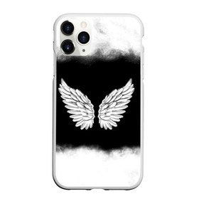 Чехол для iPhone 11 Pro матовый с принтом Im an angel в Новосибирске, Силикон |  | Тематика изображения на принте: angel | birds | fly | wings | ангел | бабочка | богиня | воздушный | демон | дым | космос | крылья | лебедь | летать | летучий | милые | мифические | небесный | небо | облако | пегас | перья | прикольные | птица | рай