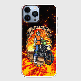 Чехол для iPhone 13 Pro Max с принтом ENDURO RACING | ГОНКИ ЭНДУРО (Z) в Новосибирске,  |  | 2020 | auto | bike | enduro | ktm | moto | motorcycle | sport | авто | автомобиль | автомобильные | байк | бренд | ктм | марка | машины | мото | мотоциклы | спорт