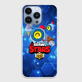 Чехол для iPhone 13 Pro с принтом BRAWL STARS NANI   НАНИ в Новосибирске,  |  | bibi | brawl stars | coach mike | crow | evil gene | gale | gene | leon | leon shark | max | mecha crow | mortis | mr.p | nani | phoenix | sally leon | sandy | spike | sprout | tara | virus 8 bit | werewolf | ворон | джин | оборотень