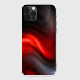 Чехол для iPhone 12 Pro Max с принтом BLACK RED WAVES АБСТРАКЦИЯ в Новосибирске, Силикон |  | abstraction | geometry | hexagon | neon | paints | stripes | texture | triangle | абстракция | брызги | геометрия | краски | неон | неоновый | соты | текстура